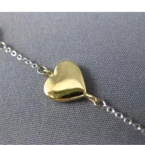 Tiffany & CO bracelet, unmarked, in perfect condition, white gold, yellow gold!